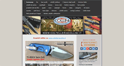 Desktop Screenshot of coltelleriacollini.net